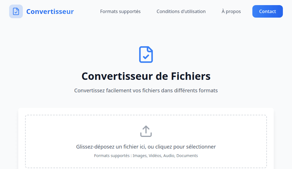 Screenshot 1 of project Document Converter