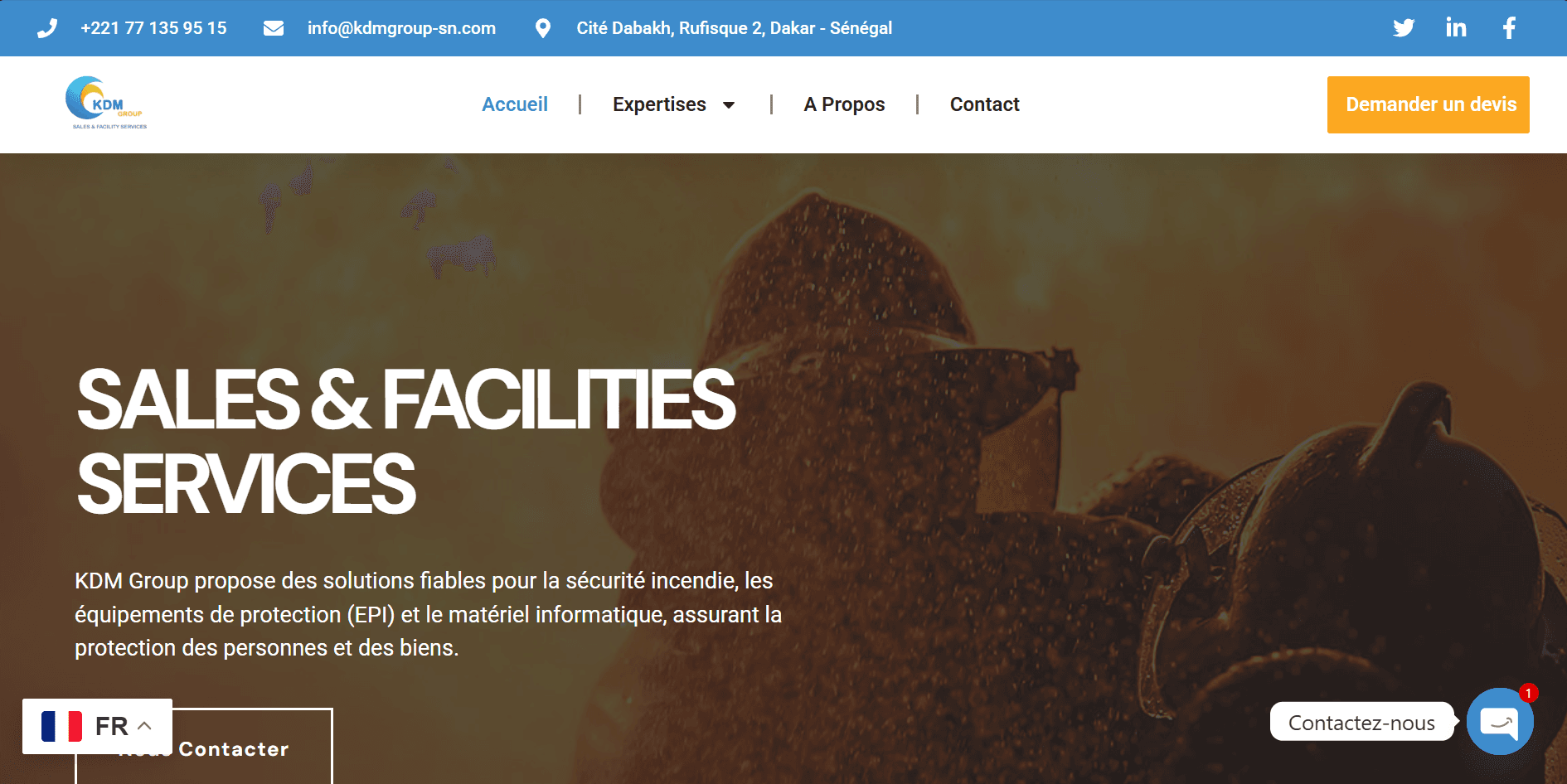 Screenshot 1 of project KDM Group